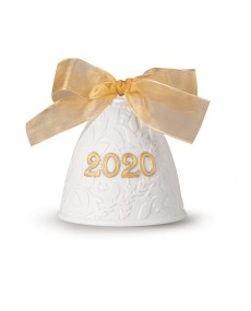 2020 Christmas Bell: Golden Luster Lladró Porcelain