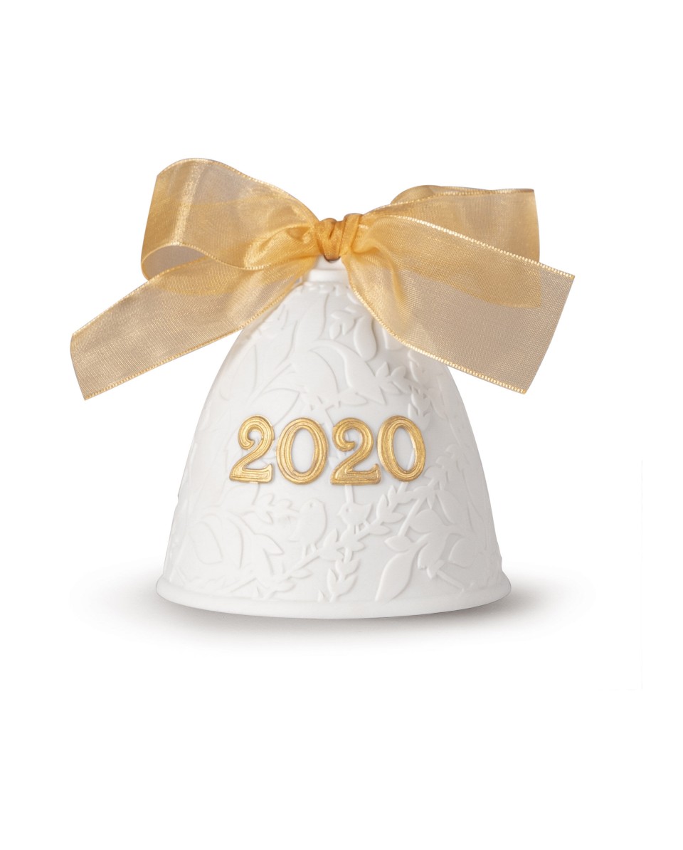 2020 Christmas Bell: Golden Luster Lladró Porcelain