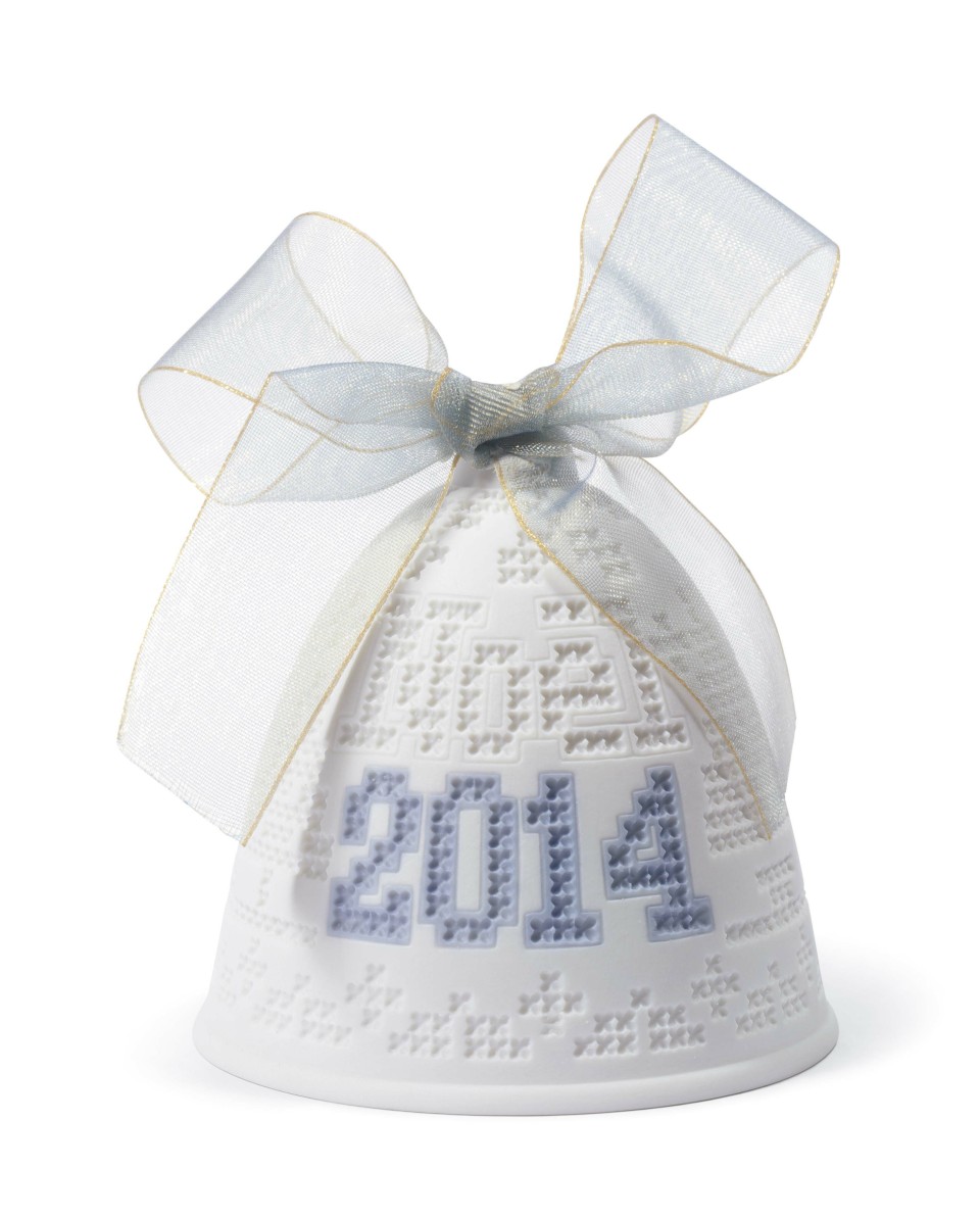 2014 Christmas Bell Porcelana Lladró 01018391 