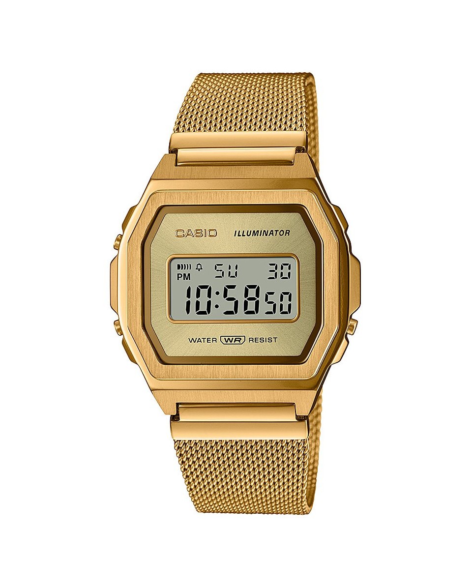 "Casio PREMIUM VINTAGE A1000MG-9EF: Stilvolle Retro-Uhr"