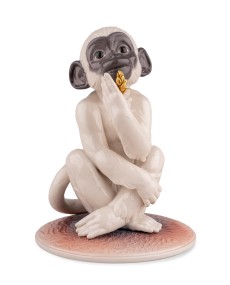 Little monkey Lladró Porcelaine 01009498  