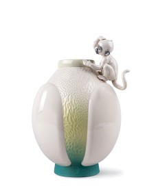 Monkey vase Lladró ФАРФОР 01009499  