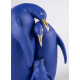 Penguin family (blue-gold) Lladró Porcelain 01009539