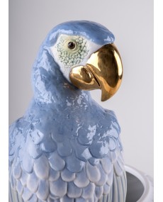 Macaw bird vase Lladró Porcelain 01009540