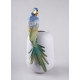 Macaw bird vase Lladró Porcelain 01009540