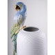 Macaw bird vase Lladró Porcelain 01009540