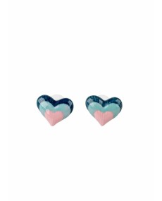 Rainbow  stud earrings Lladró Porcelain 01010205