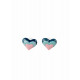 Rainbow  stud earrings Lladró Porcelain 01010205