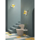 Blossom wall light (white-gold)(CE/UK) Lladró Porcelain 01024065