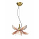 Blossom hanging lamp (pink-gold)(CE/UK) Lladró Porcelain 01024115