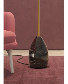 Blossom floor lamp (pink-gold)(CE) Lladró Porcelain 01024124