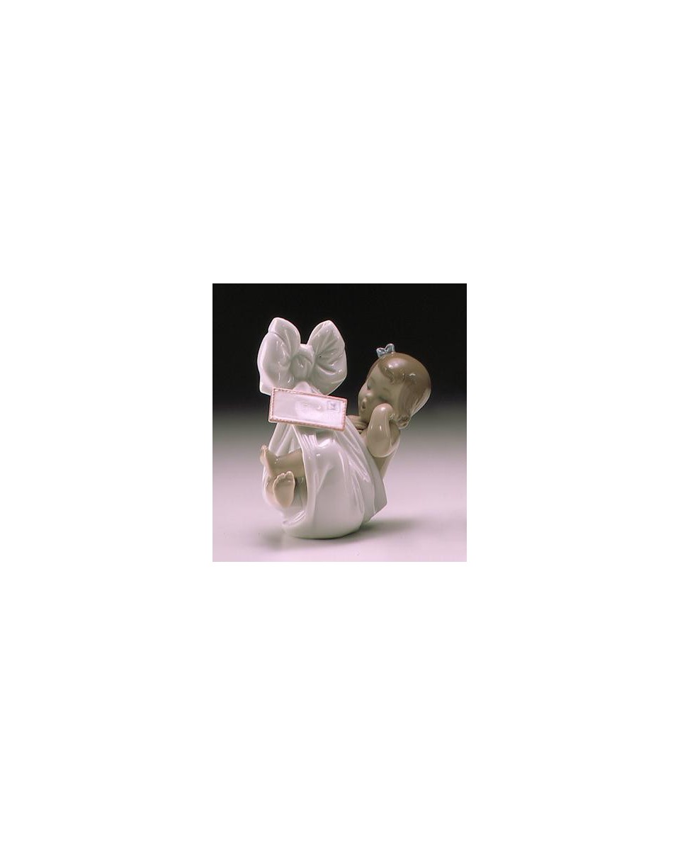 HEAVEN'S GIFT WITH CARD (GIRL) Lladró Porcelain 01006627