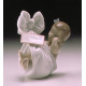 HEAVEN'S GIFT WITH CARD (GIRL) Lladró Porcelain 01006627