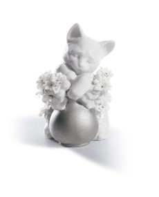 Dreamy Kitten Lladro Porcelain - TicTacArea.com