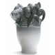 Naturo. -Small vase (grey) Lladró Porcelain 01007912