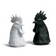 Gallus salt and pepper shakers Lladró Porcelain 01017101