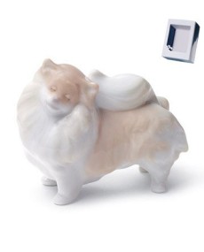 POMERANIAN-WB Lladró Porcelain 01045029 - TicTacArea