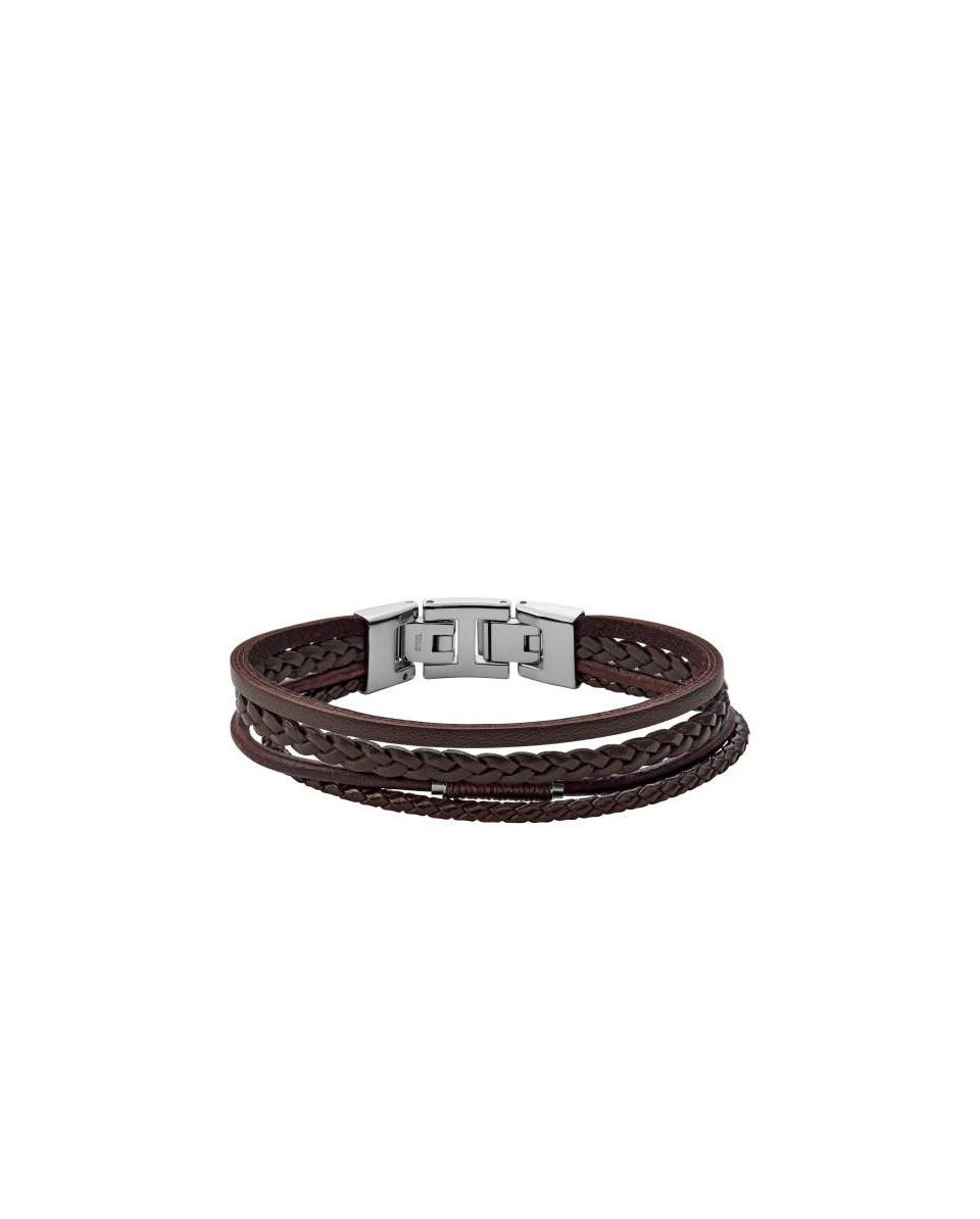 "Fossil Pulsera LEATHER JF03914040 - ¡Elegancia en tu muñeca!"