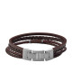 "Fossil Pulsera LEATHER JF03914040 - ¡Elegancia en tu muñeca!"