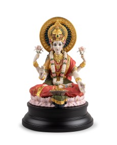 Goddess Lakshmi Lladró Porcelaine 01002024 - TicTacArea