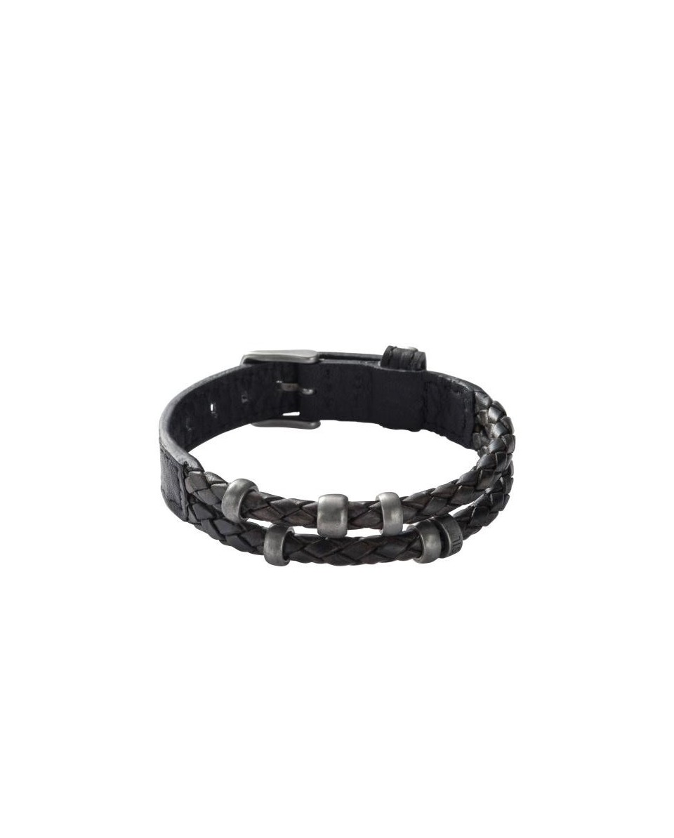 "Fossil Pulsera LEATHER JF85460040 - ¡Elegancia en tu muñeca!"