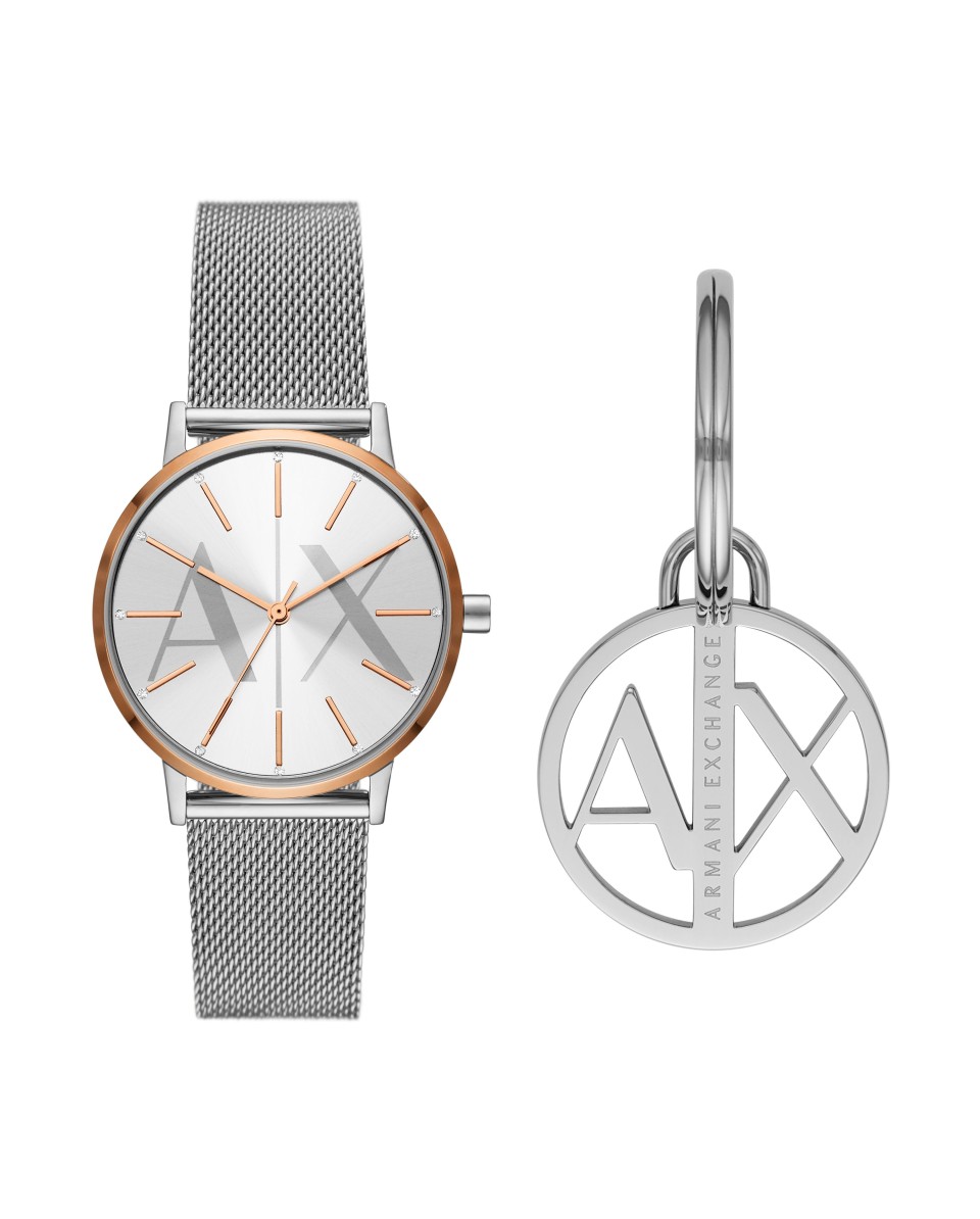 Armani Exchange Strap for Armani Exchange Watch LOLA AX7130SET