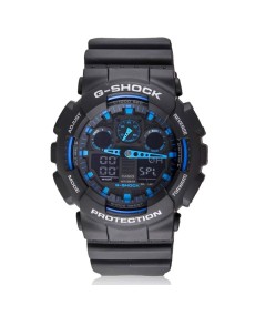 Relógio G-Shock GA 100 1A2ER: resistência e estilo