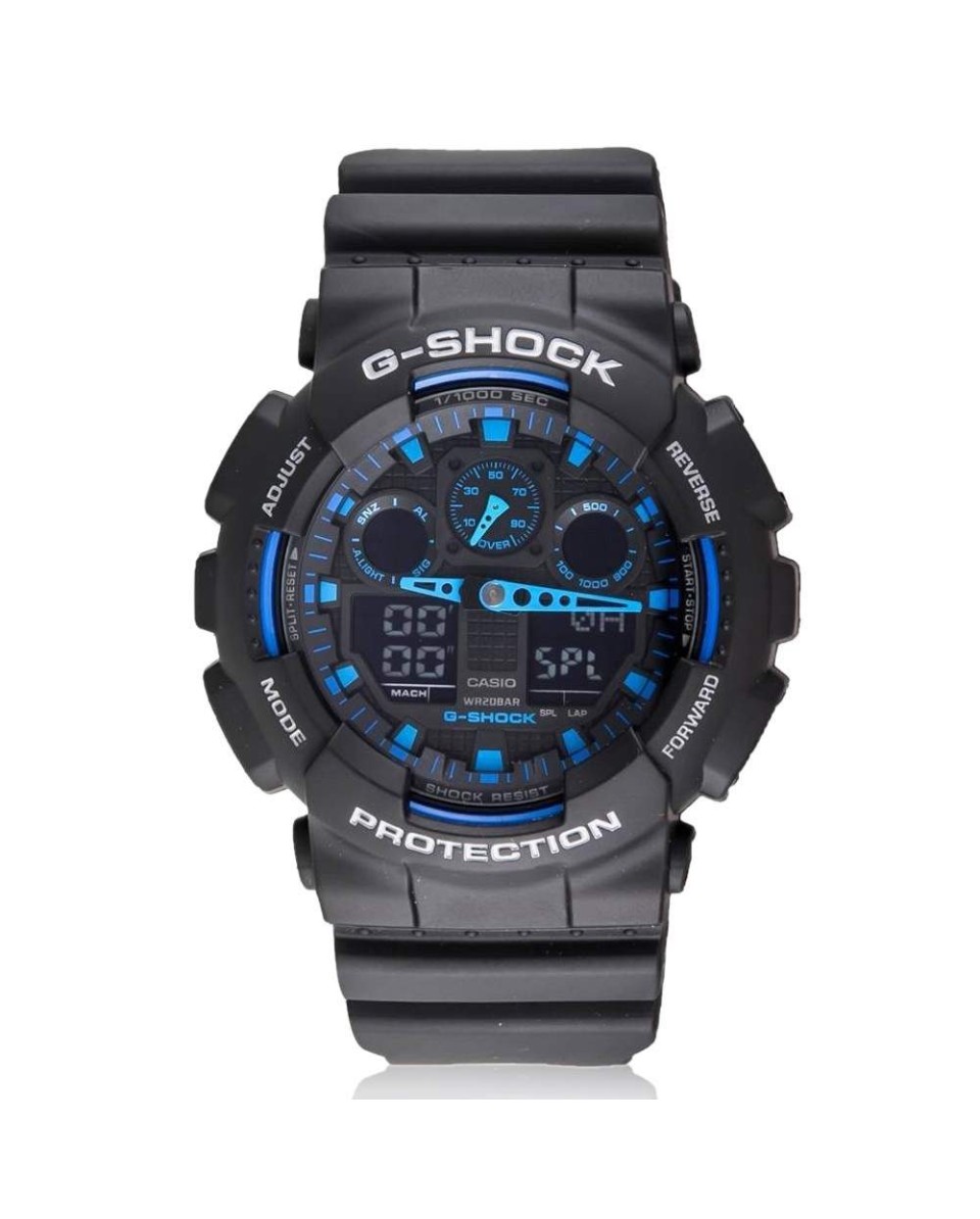 Relógio G-Shock GA 100 1A2ER: resistência e estilo