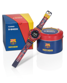 Casio G-SHOCK SPORTS FC Barcelona "Matchday" Tie-up Limited Edition GBD-100BAR-4ER