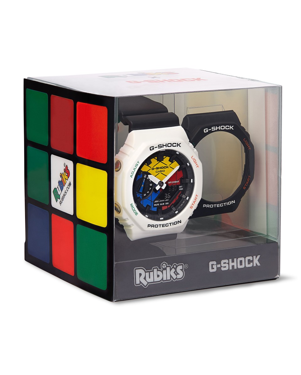 Casio Rubik Cube tie-up model Limited Edition GAE-2100RC-1AER