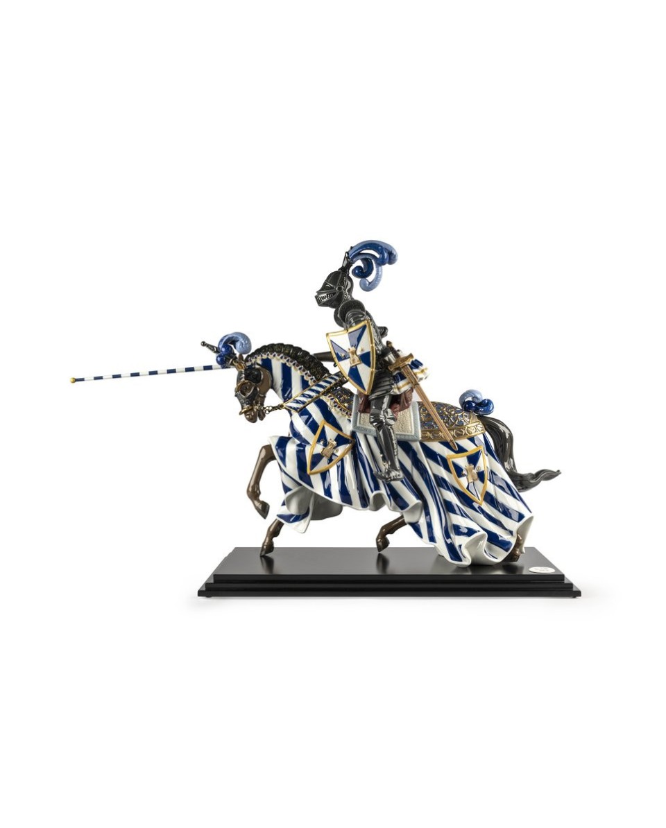 Chevalier médieval Lladró Porcelaine 01002019 - TicTacArea