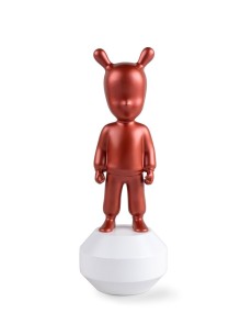 Metallic Red Guest-Little Lladro Porcelaine 01007754