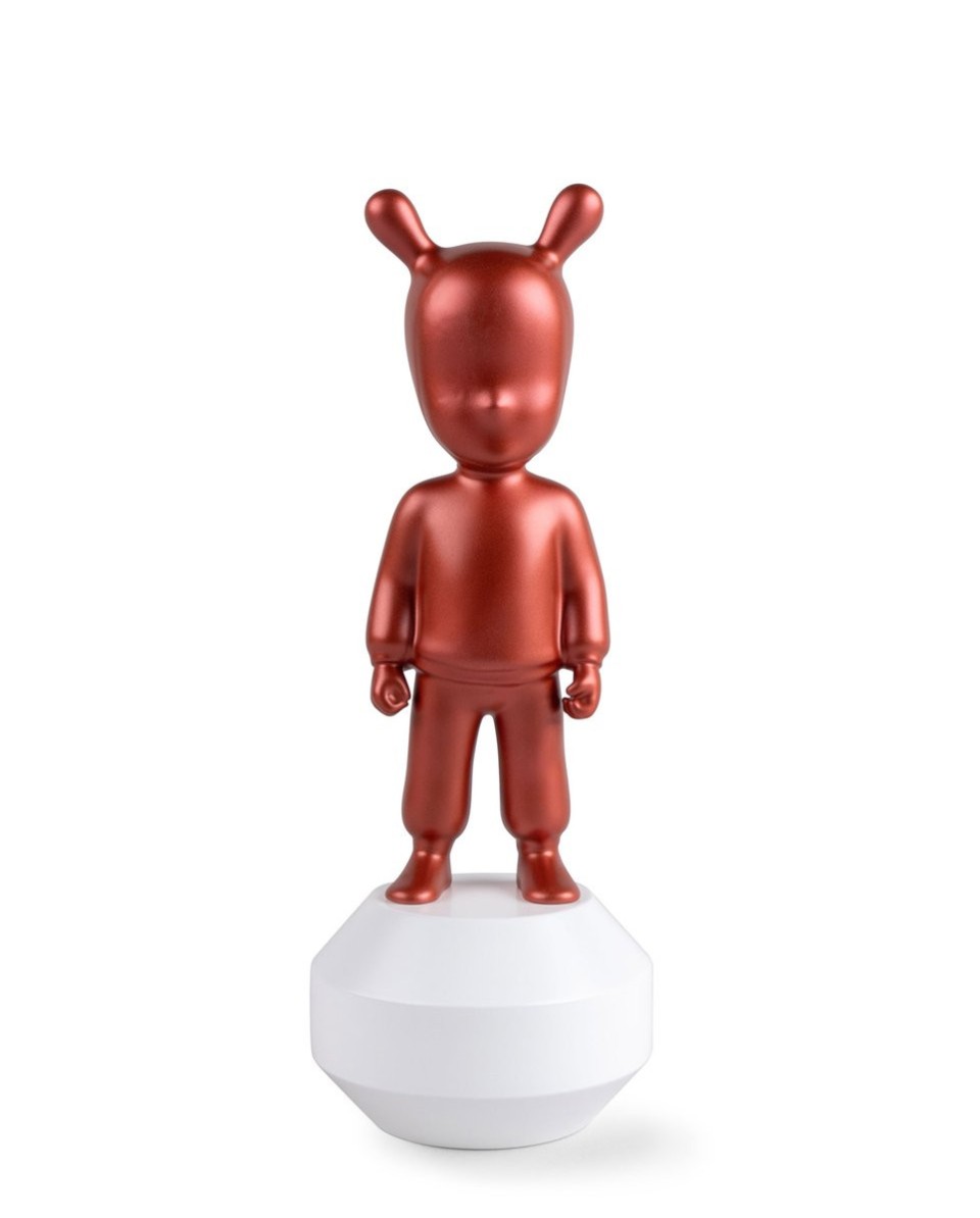 Metallic Red Guest-Little Lladro Porcelain 01007754