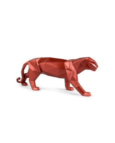 Panther (metallic red) Lladró ФАРФОР 01008750  