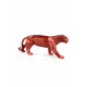 Panter Rouge Métallique Lladró Porcelaine 01008750