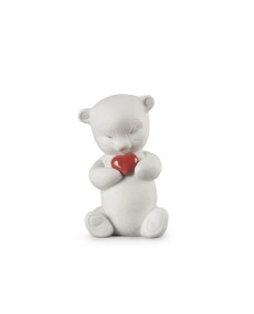 Robt - L'ours courageux Lladró Porcelaine 01009443