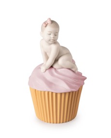 Il mio dolce cupcake (bimba) Porcellana Lladró 01009445  