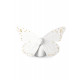 Butterfly White-Gold Lladró Porcelain 01009451 | TicTacArea