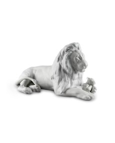 Lion and Cub Lladró Porcelain Sculpture - TicTacArea