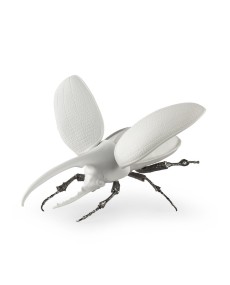 Hercules beetle (matte white) Lladró ФАРФОР 01009479  