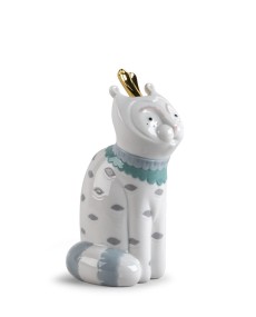 Unusual Friends: Cat Lladró Porcelain 01009552