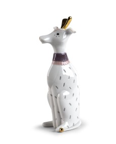 Amis inattendus - Chien Lladró Porcelaine 01009553