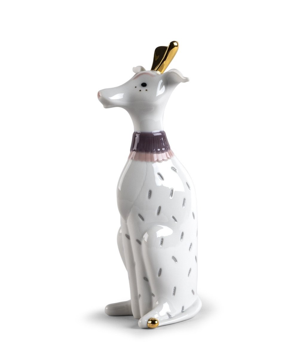 Unusual Friends: Dog Lladró Porcelain 01009553