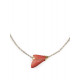 Heliconia Pendant Coral Lladro Porcelain 01010181