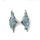 Aquarium Short Earrings Lladró Porcelain 01010198