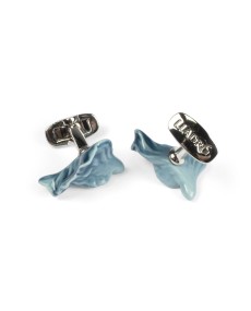 Aquarium Lladró Porcelaine Cufflinks - TicTacArea