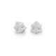 Pendientes botón Orquídea Porcelana Lladró 01010229 - TicTacArea