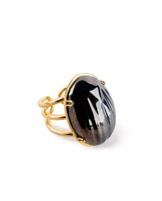 Bague metal Scarab Lladro Porcelaine 01010250 - TicTacArea