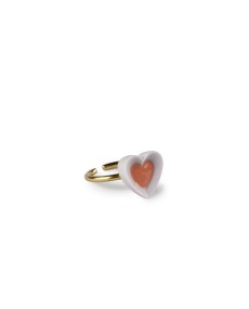 Anello in metallo Hearts (viola e rosso) Porcellana Lladró 01010271  