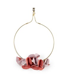 Collier rigide Lola rose et rouge Lladró Porcelaine 01010278